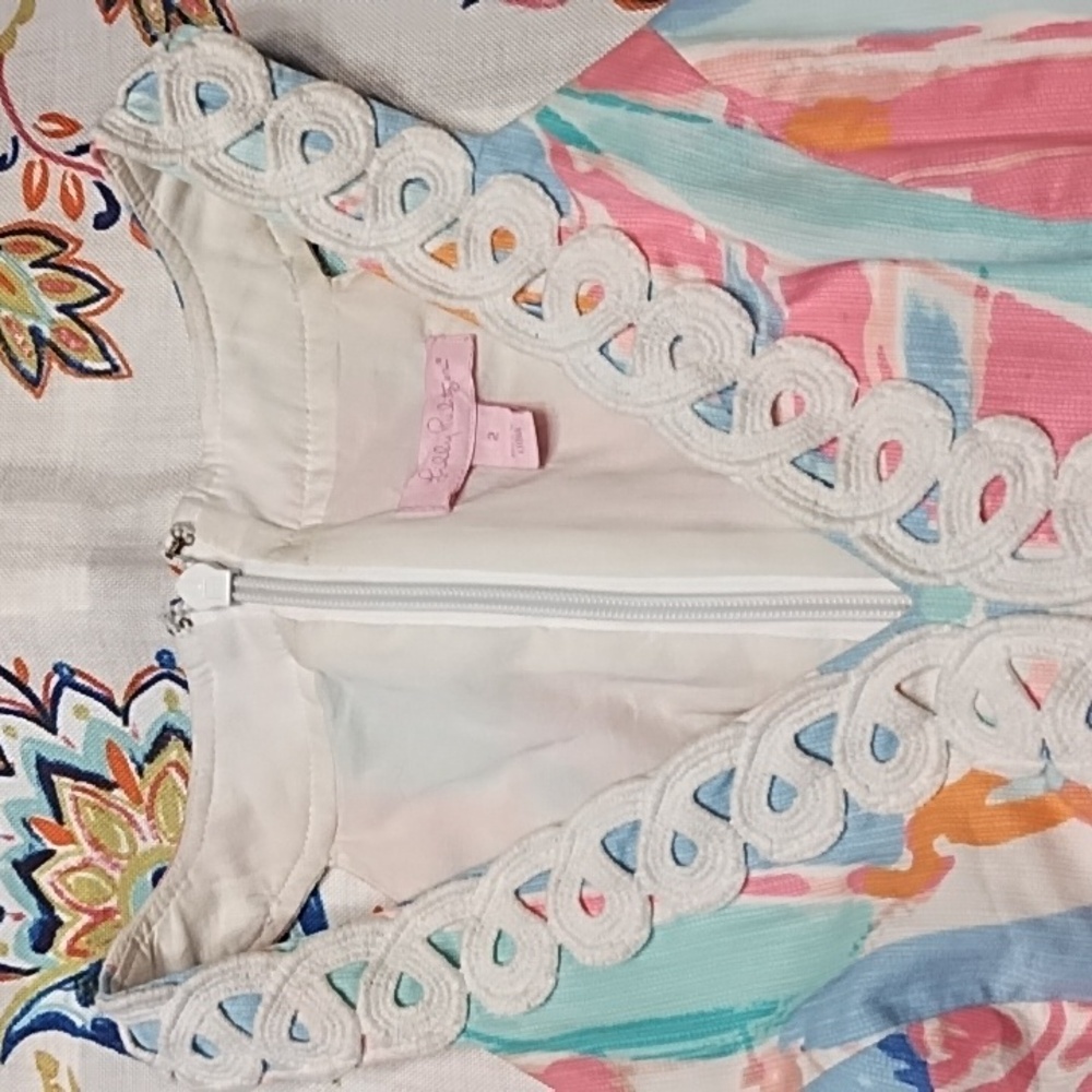 Lilly Pulitzer Sz2 Dress - Picture 2 of 7